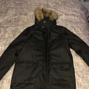 Black parka